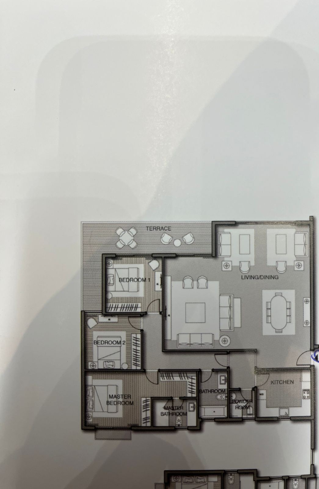 Noor Capital Gardens, New Capital Gardens: floor plan 1